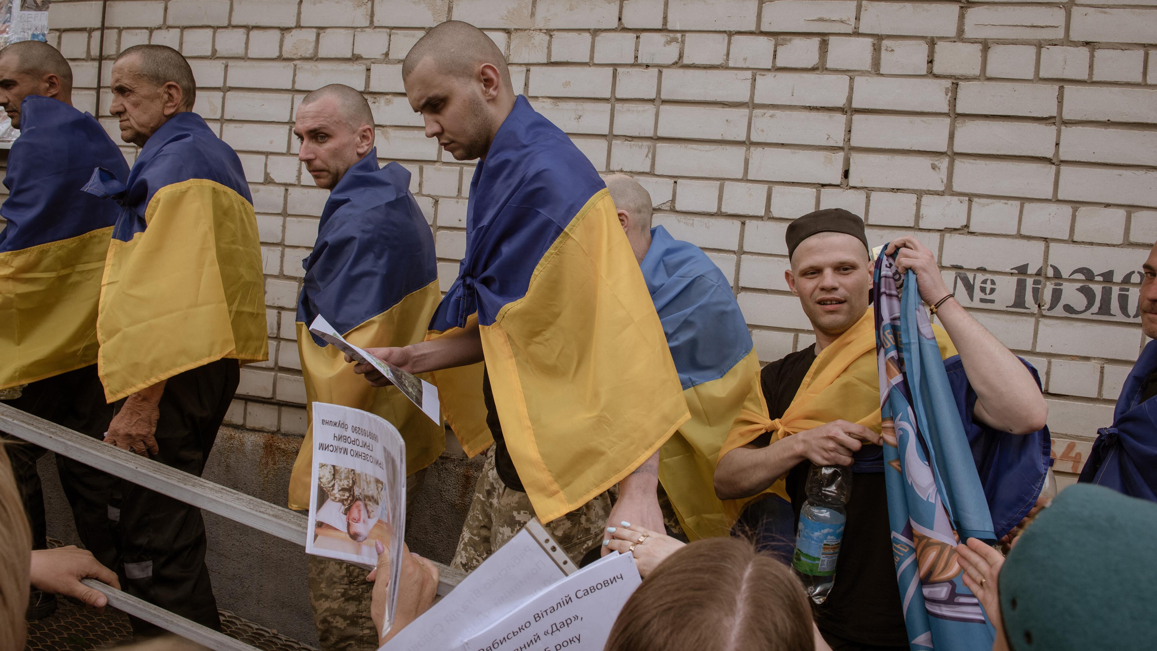 Der Gefangenenaustausch zwischen der Ukraine und Russland