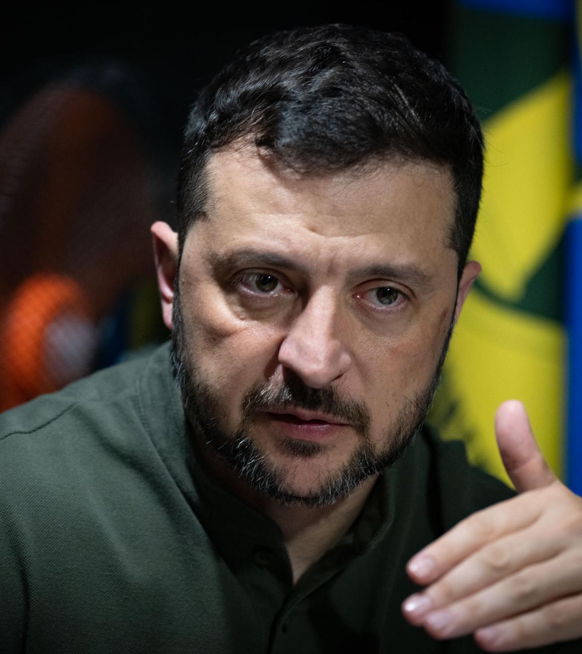 August 4, 2025, Ukraine, Ukraine, Ukraine: Ukrainian President, Volodymyr Zelenskyy visits Kharkiv, Ukraine, on August 4, 2025