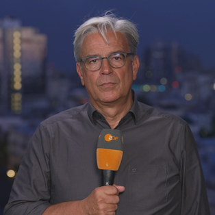 ZDF-Reporter Henner Hebestreit in Kiew