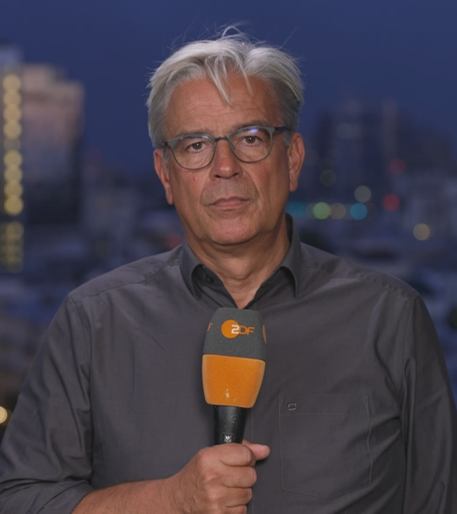 ZDF-Reporter Henner Hebestreit in Kiew