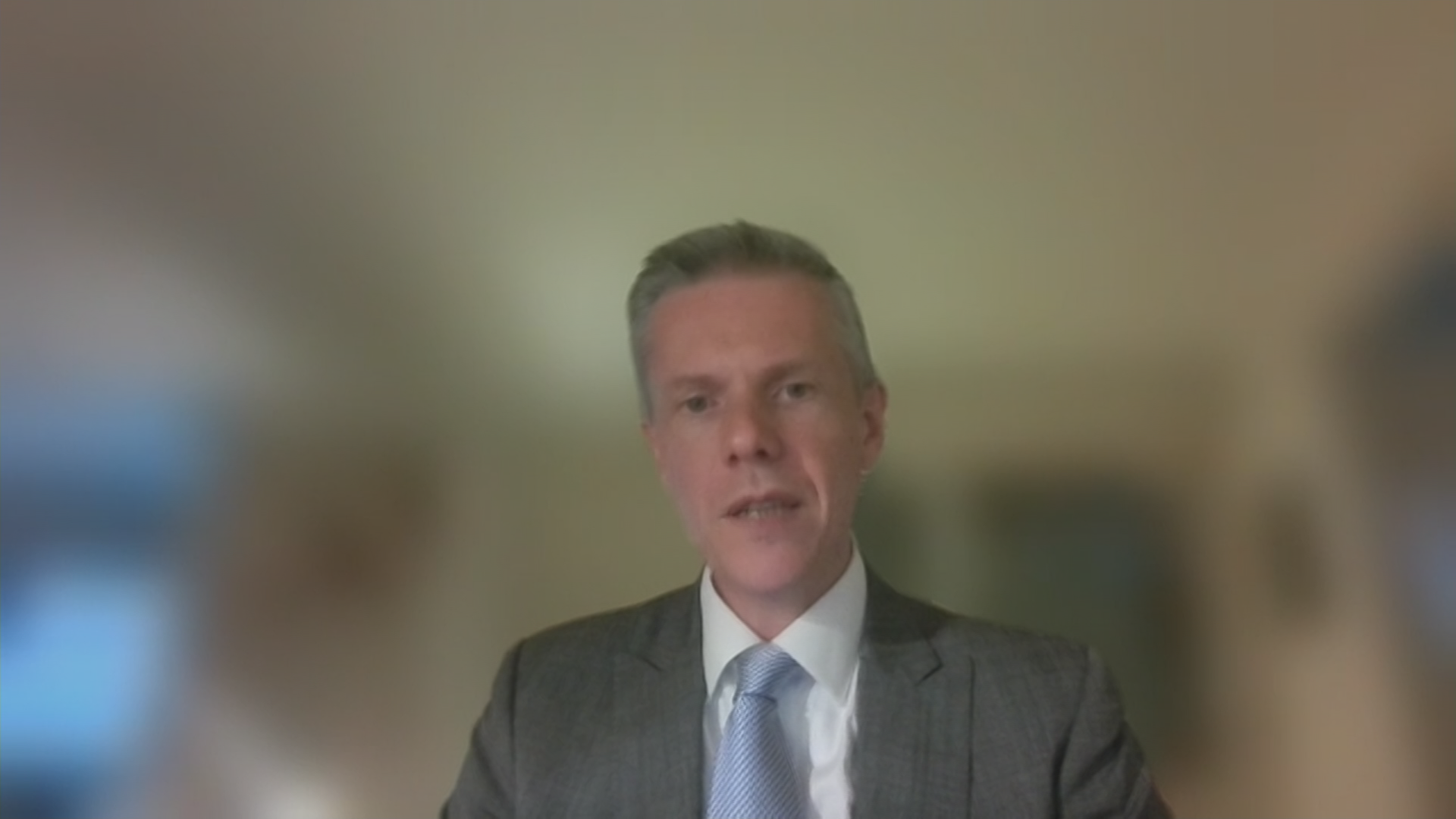 Militärökonom Dr. Marcus M. Keupp bei ZDFheute live.