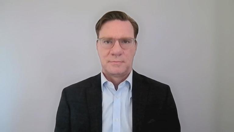 Militärexperte Nico Lange zu Gast bei ZDFheute live. 