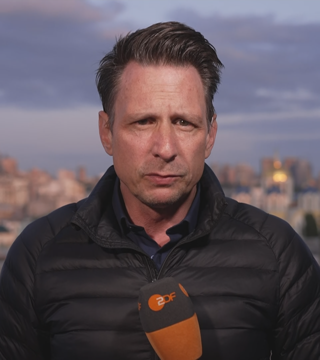 Timm Kröger zu Gast bei ZDFheute live.