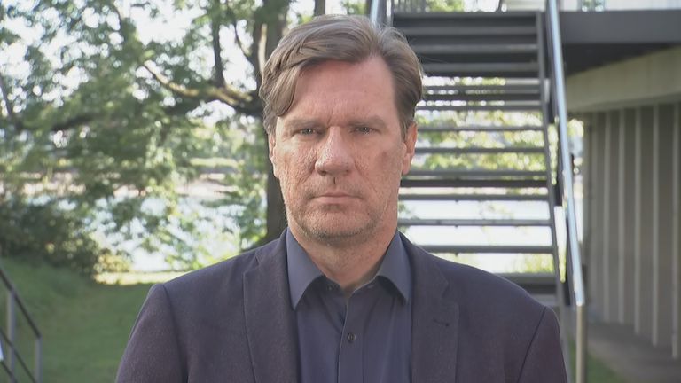 Militärexperte Nico Lange bei ZDFheute live.