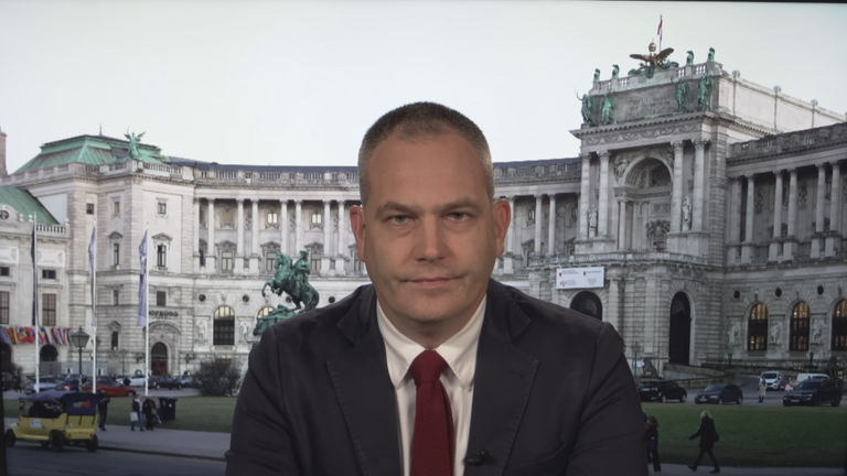 Militärexperte Gustav Gressel zu Gast bei ZDFheute live. 