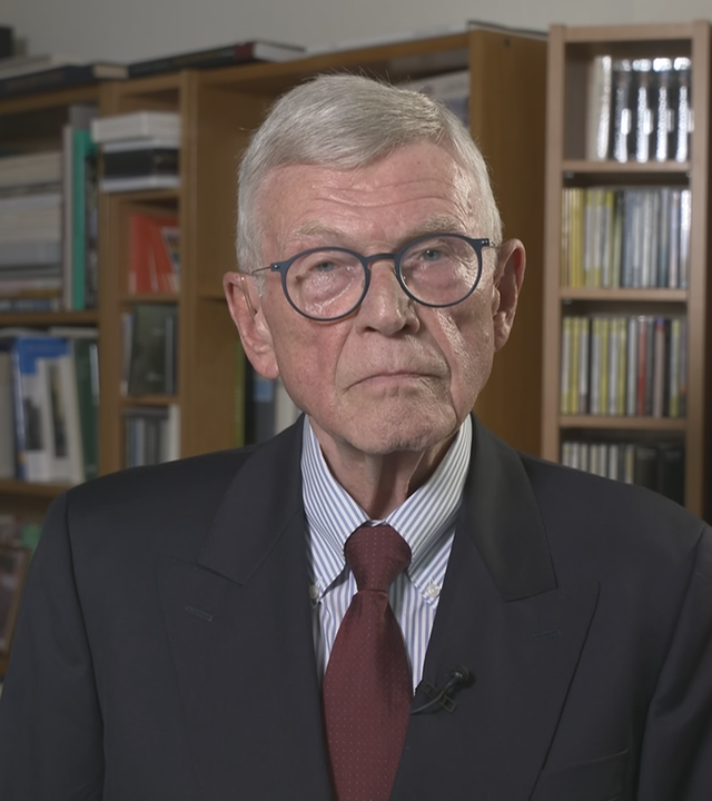 Ex-Nato-General Egon Ramms bei ZDFheute live.