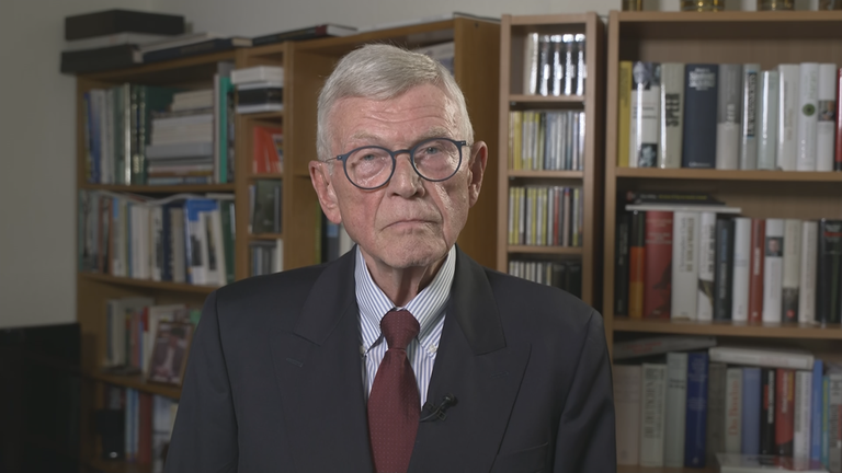 Ex-Nato-General Egon Ramms bei ZDFheute live.