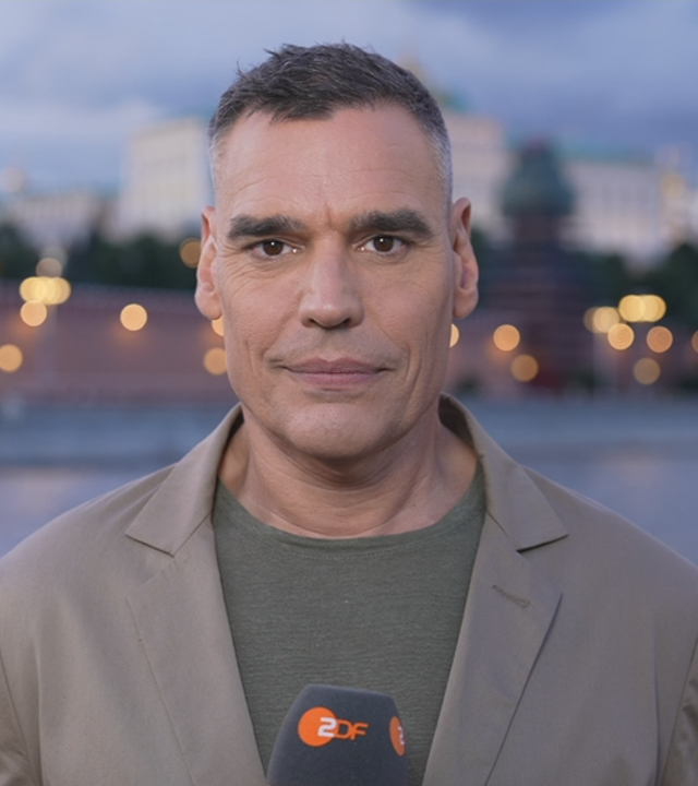 ZDF-Korrespondent Armin Coerper aus Moskau bei ZDFheute live.