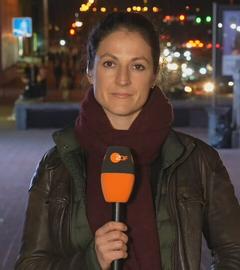 ZDF-Reporterin Alica Jung in Kiew
