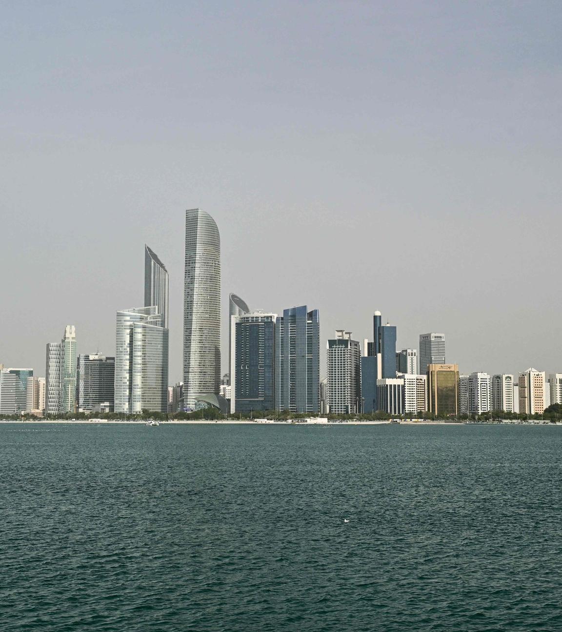 Ein Bild von der Abu Dhabi-Skyline