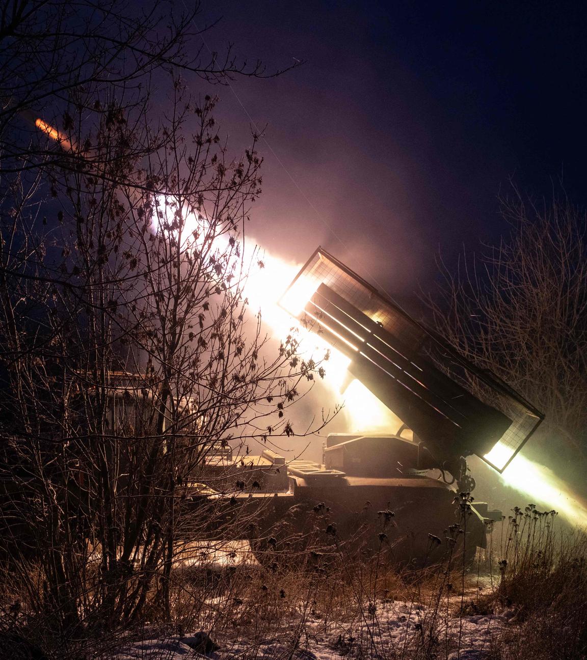 Rakete wird abgefeuert