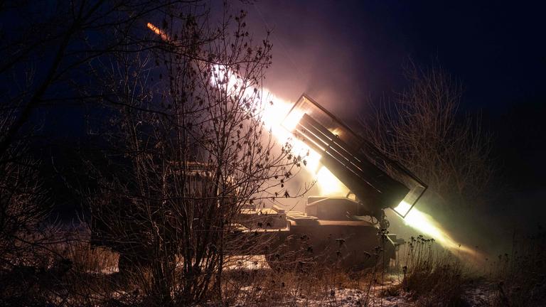 Rakete wird abgefeuert