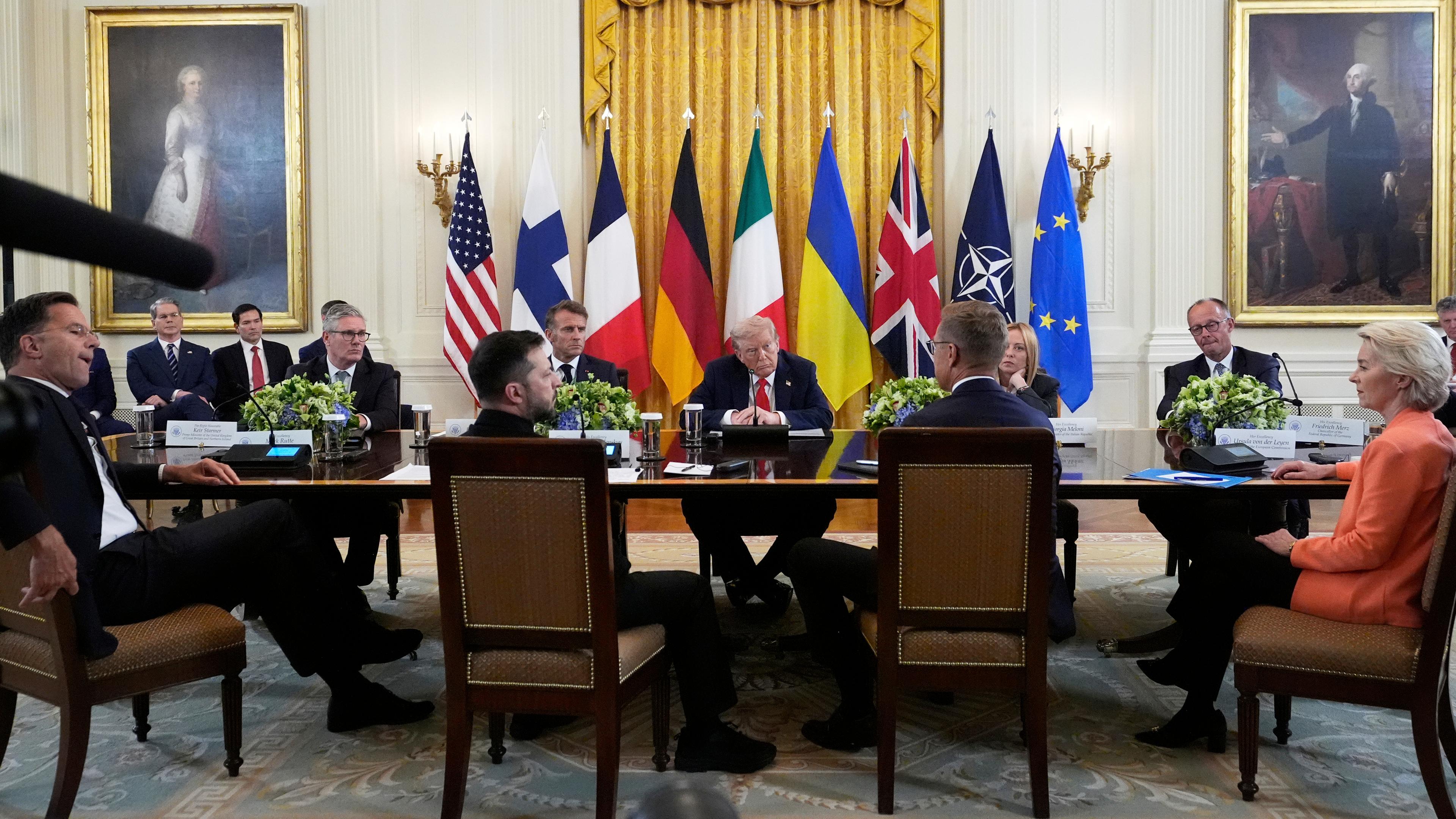 Ukraine-Treffen in Washington.