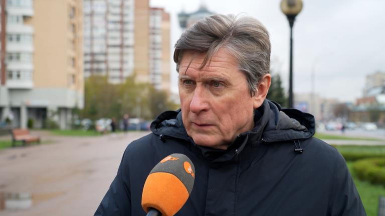 Volodymyr Fesenko vom Zentrum für Friedensforschung "Penta"