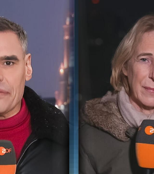 Studioansicht von Armin Coerper in Moskau und Katrin Eigendorf in Kiew