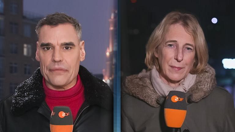 Studioansicht von Armin Coerper in Moskau und Katrin Eigendorf in Kiew