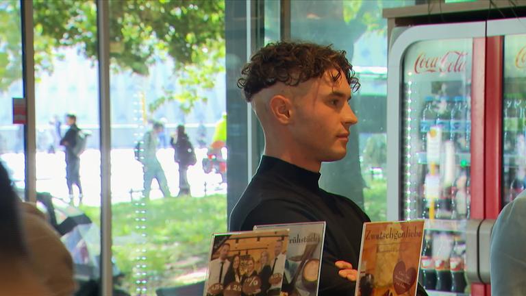 Junge Ukrainer im Ausland