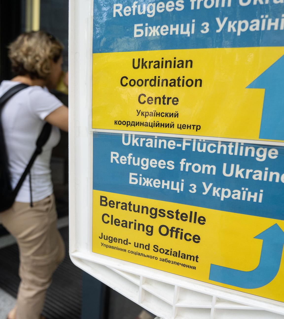 Wegweiser für ukrainische Flüchtlinge in Deutschland