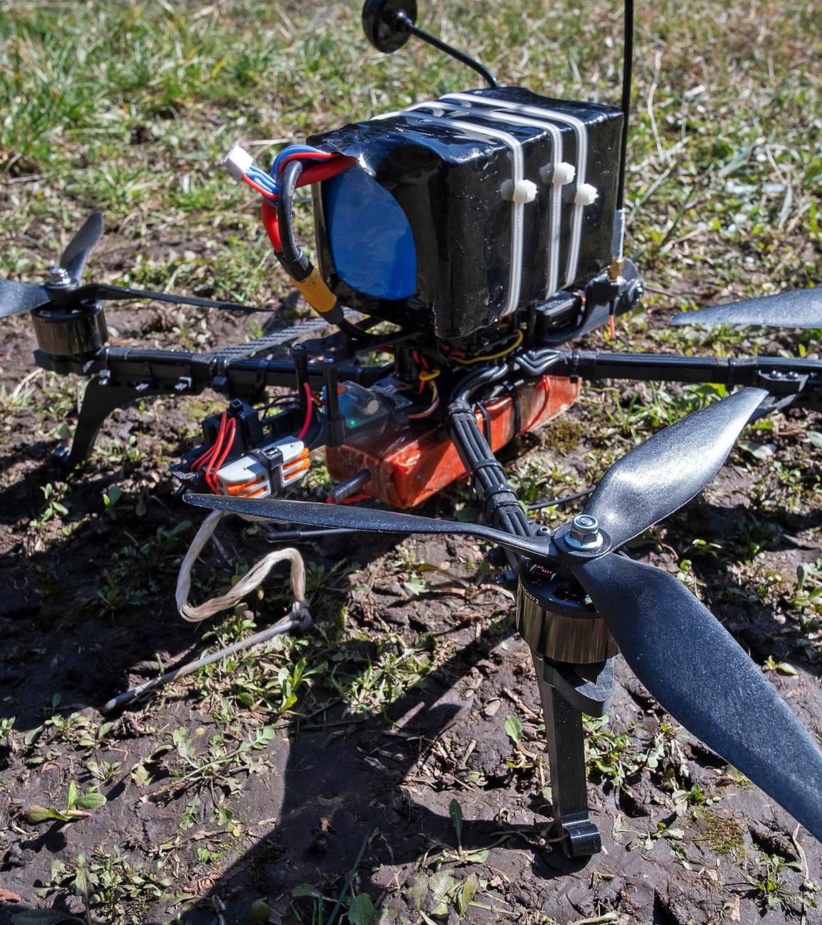 Ukrainische FPV (First Person View)-Drohne