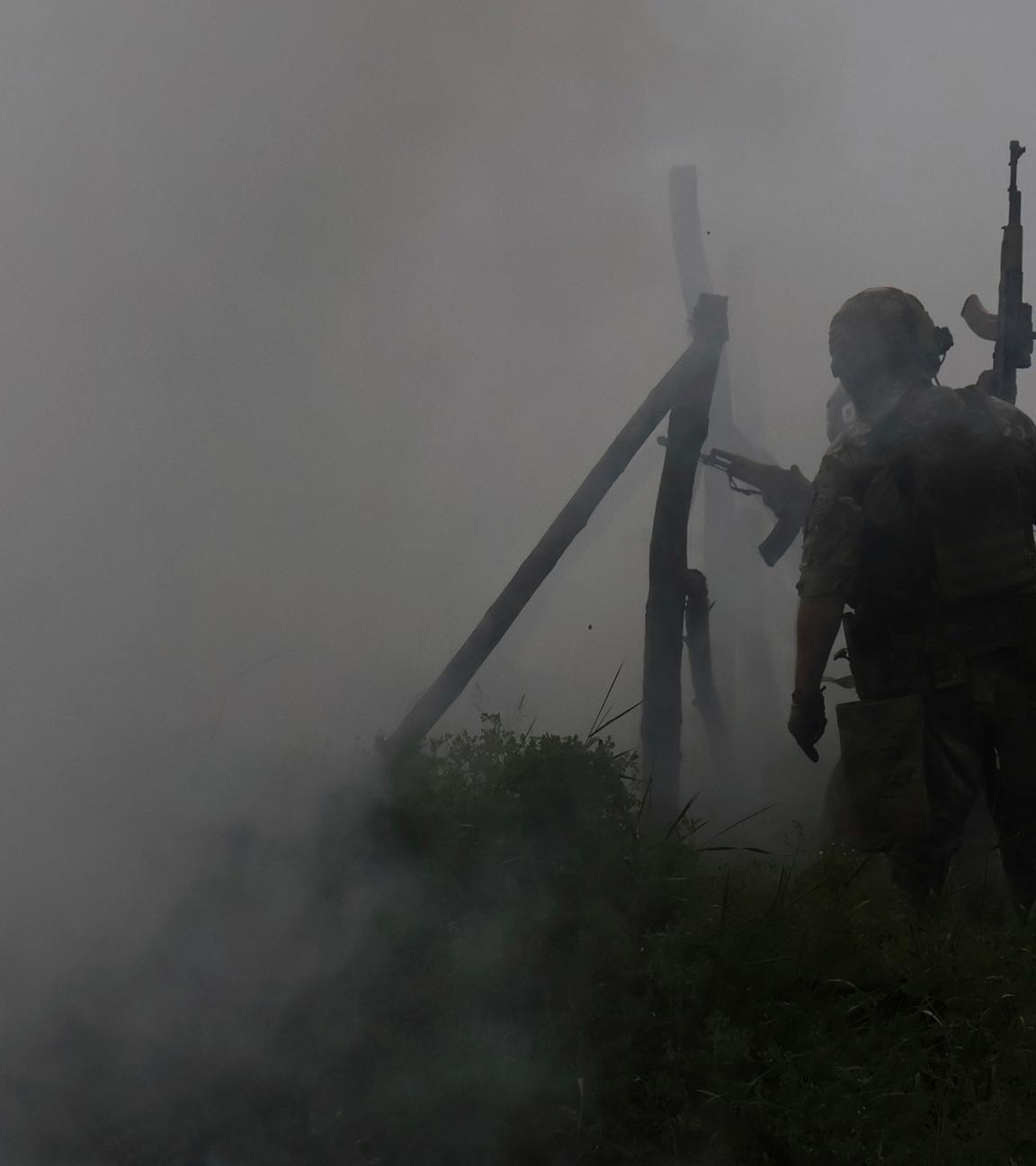Symbolbild: Ukrainische Soldaten bei der militärischen Ausbildung
