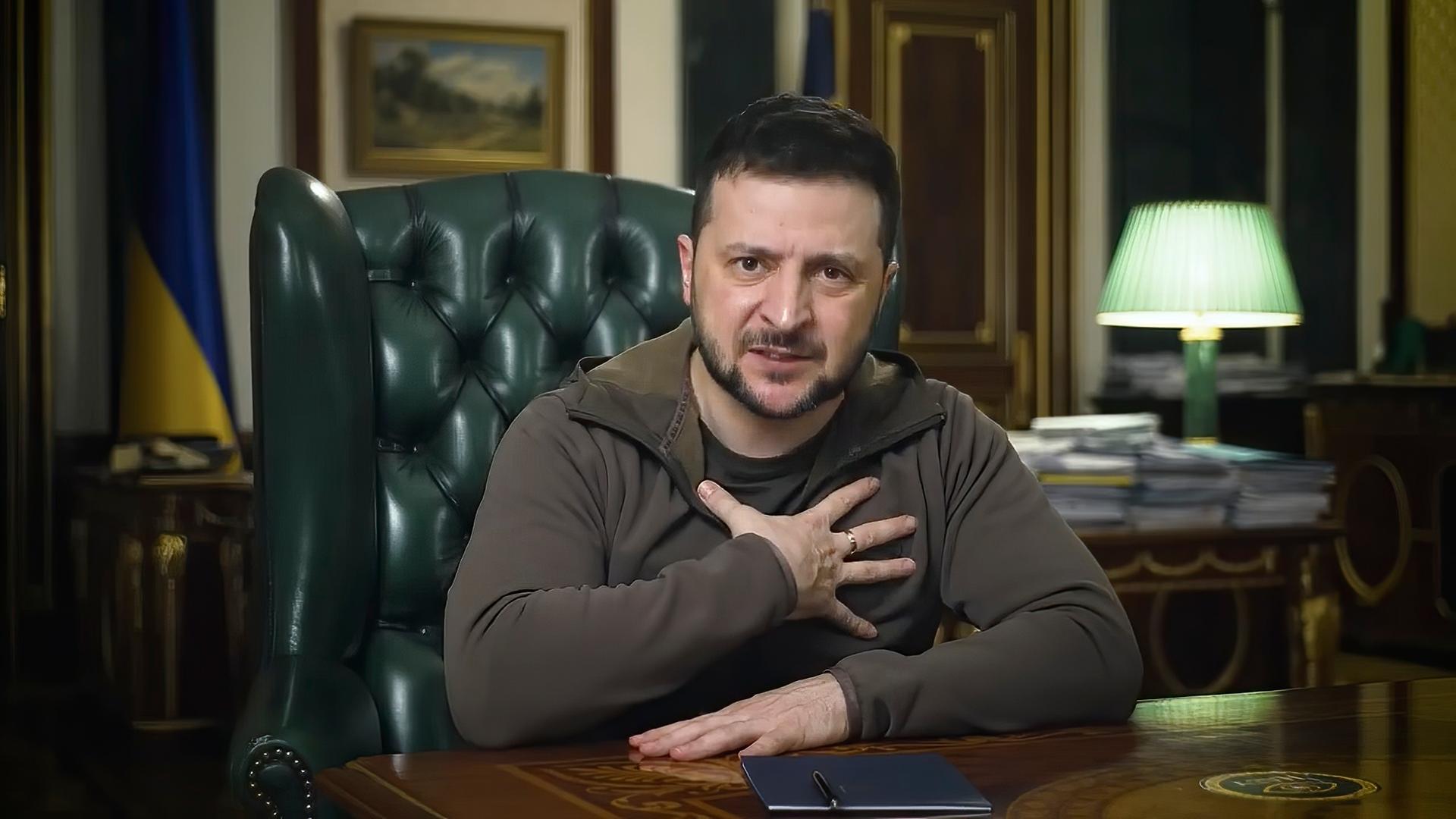 Der ukrainische Präsident Wolodymyr Selenskyj