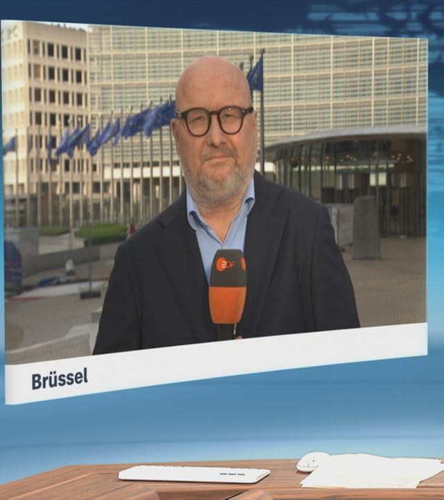 ZDF-Korrespondent Ulf Röller in Brüssel