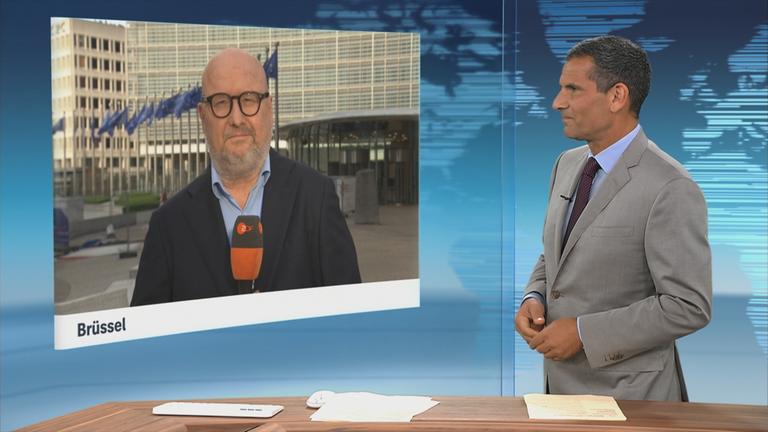 ZDF-Korrespondent Ulf Röller in Brüssel