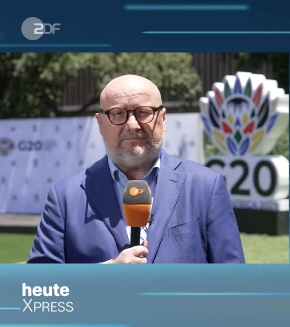ZDF-Korrespondent Ulf Röller zum G20-Gipfel in Südafrika