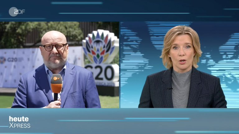 ZDF-Korrespondent Ulf Röller zum G20-Gipfel in Südafrika