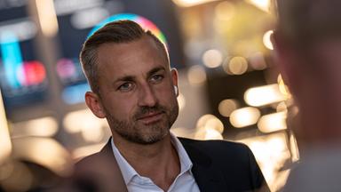 Ulrich Siegmund, Spitzenkandidat der AfD Sachsen-Anhalt, am Wahlabend der Landtagswahl Sachsen-Anhalt 2026 am 06.09.2026.