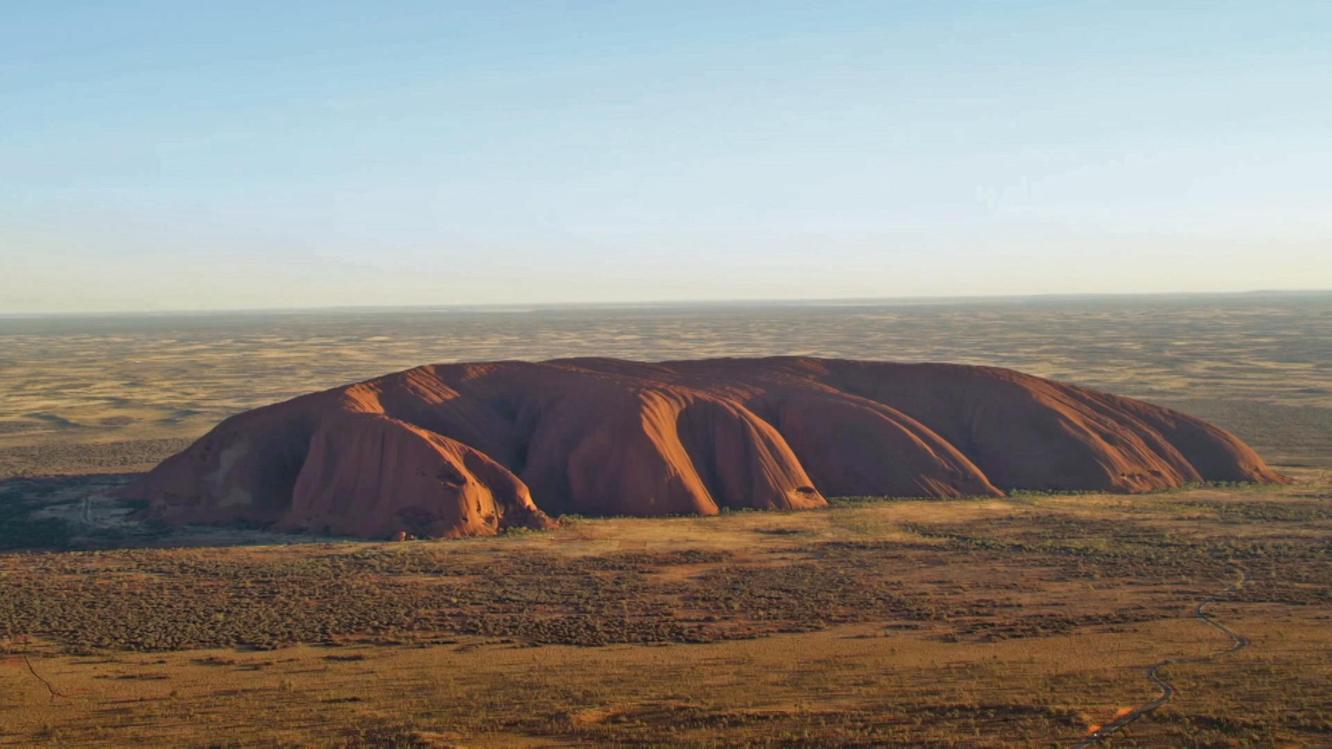 Luftbild Uluru