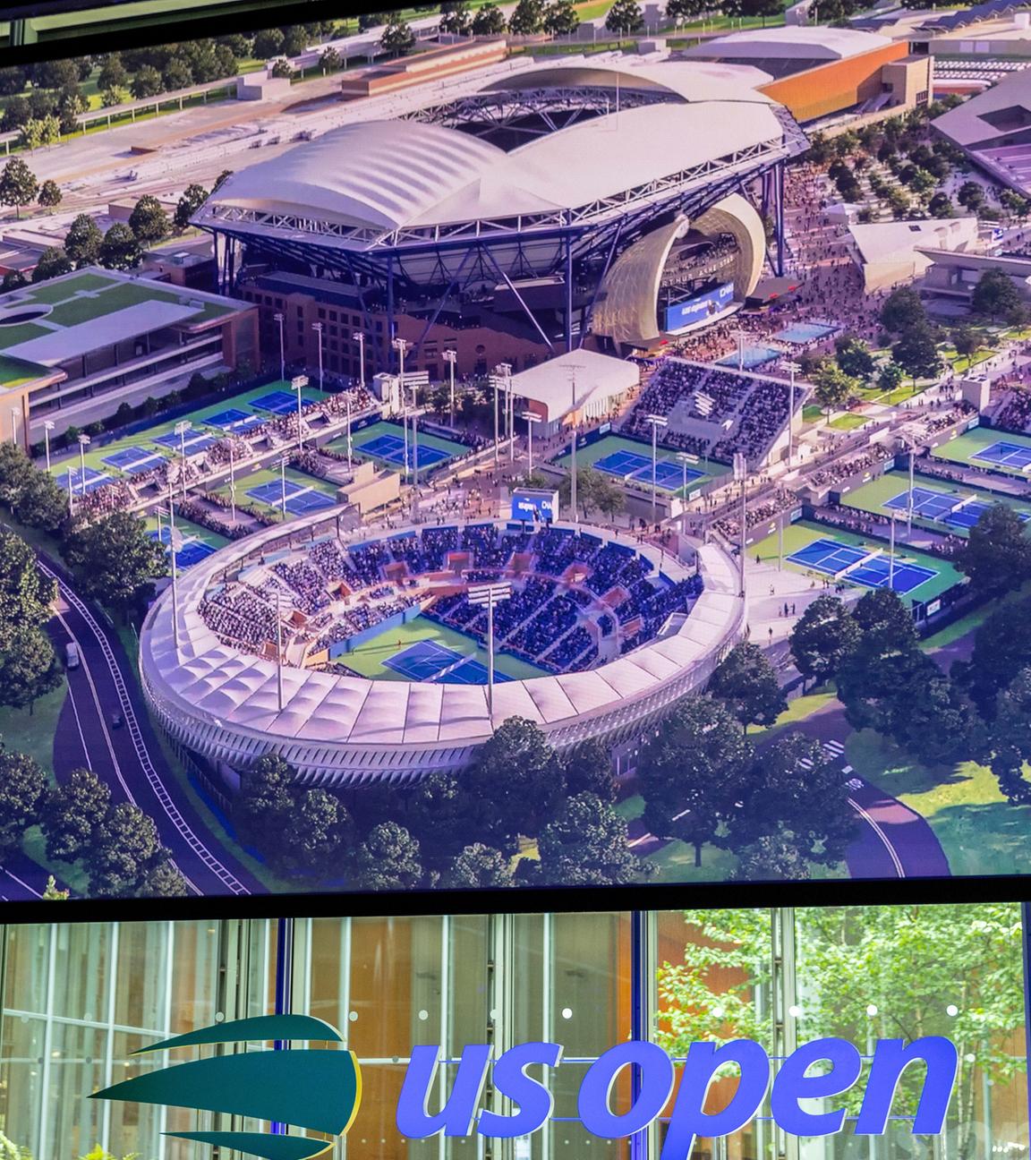 Umbau des Arthur Ashe Stadiums und des USTA Billie Jean King National Tennis Center