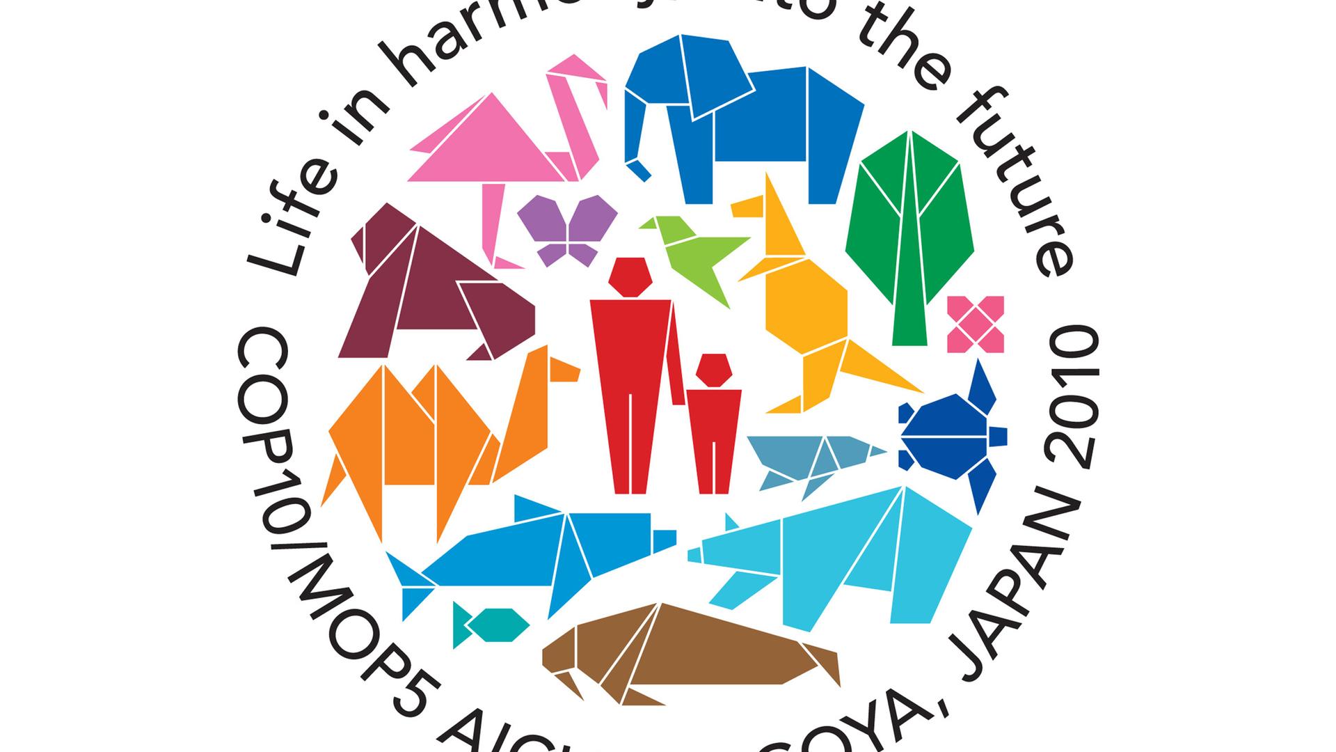 10. UN-Artenschutzkonferenz zur biologischen Vielfalt 2010 in Nagoya - logo