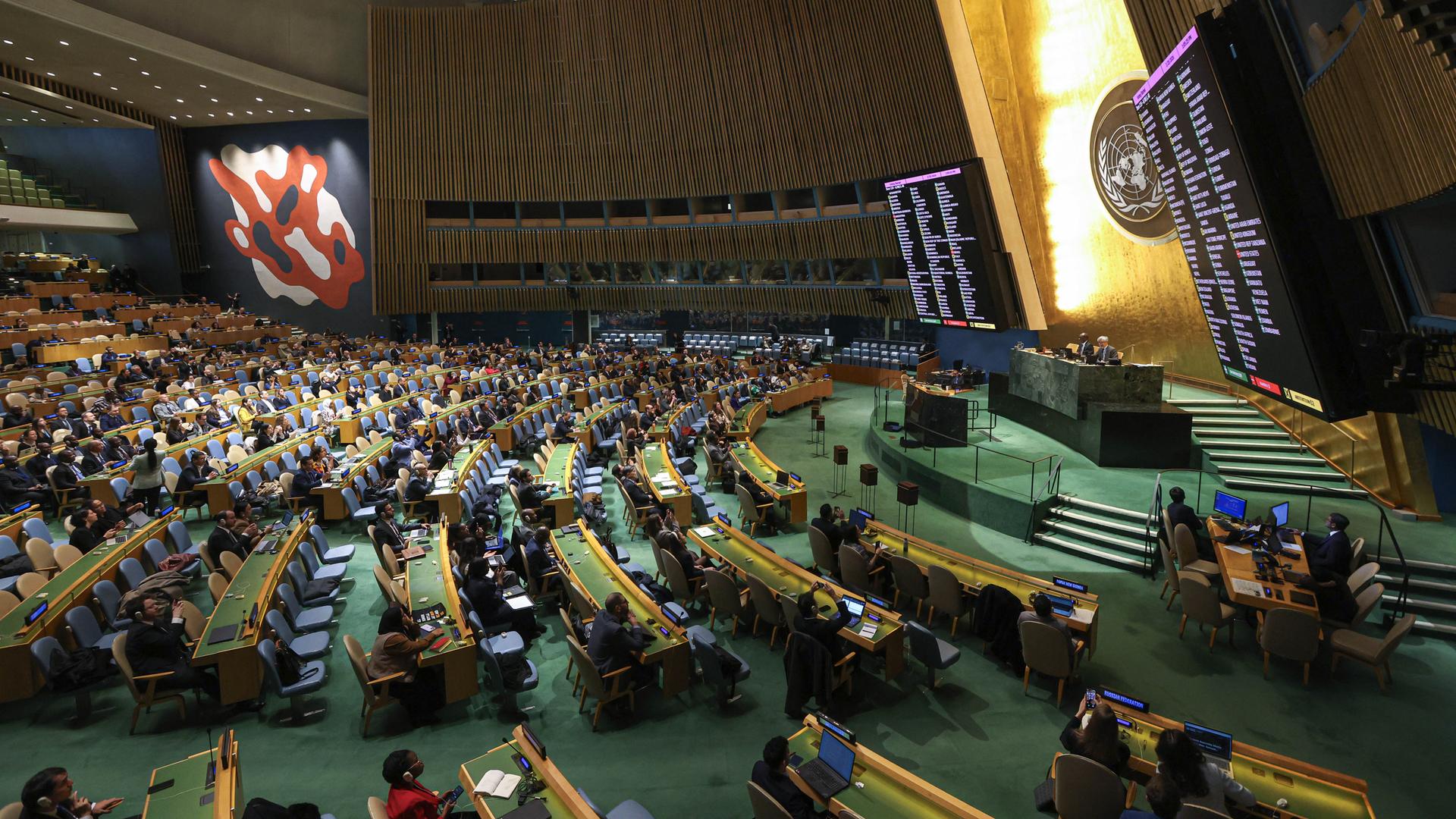 Die UN-Generalversammlung gedenkt der Abschaffung der Sklaverei.