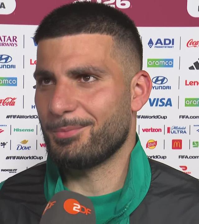 Deniz Undav im ZDF-Interview mit Nils Kaben