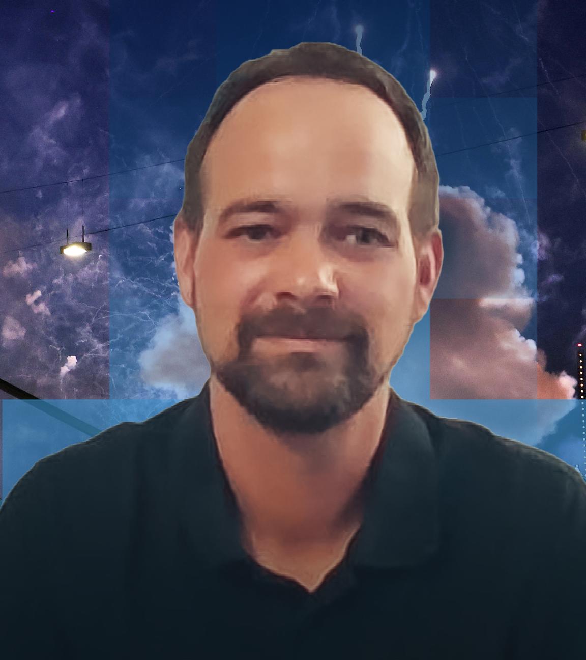 Pyrotechniker Felix Antoniuk.