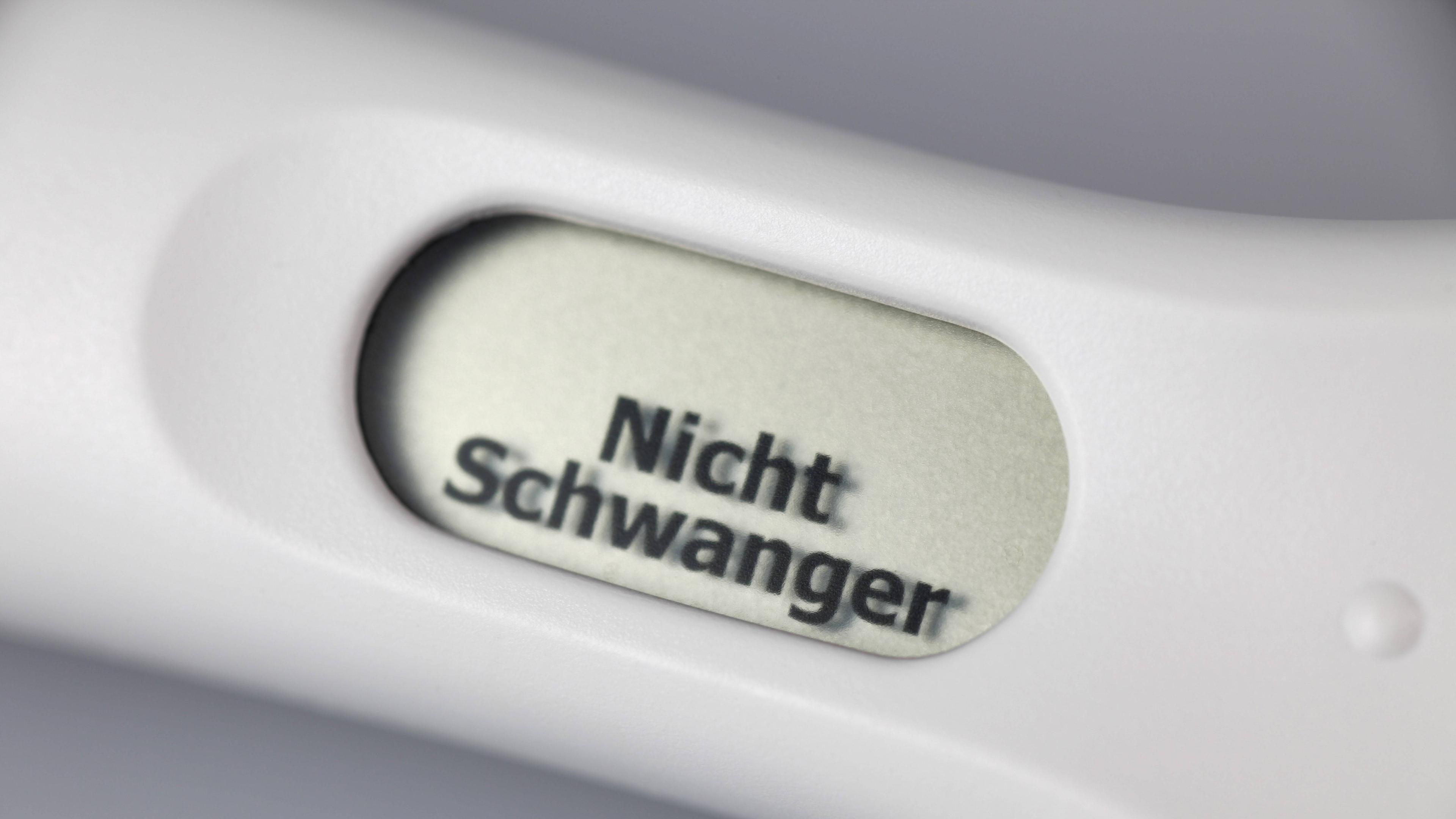 Negativer Schwangerschaftstest