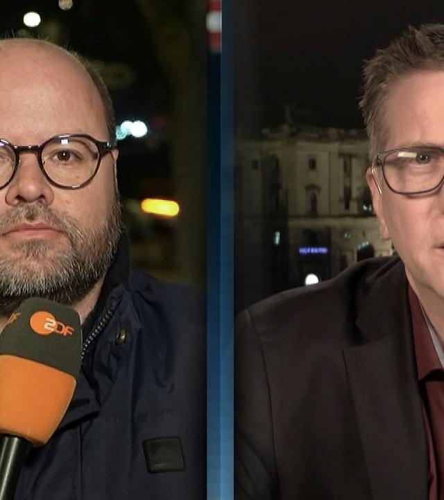 Ukraine-Reporter Lessmeister und ZDF-Ungarn-Korrespondent von Rechenberg