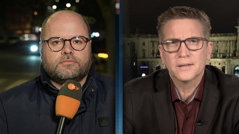 Ukraine-Reporter Lessmeister und ZDF-Ungarn-Korrespondent von Rechenberg