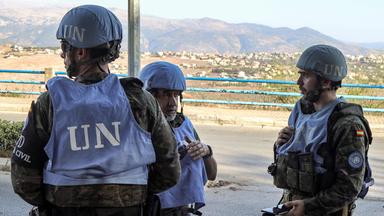 Blauhelm-Soldaten der Unifil-Truppe im Süden Libanons
