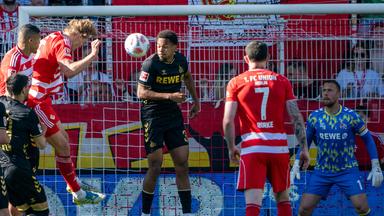 Union holt 0:2-Rückstand gegen Köln auf