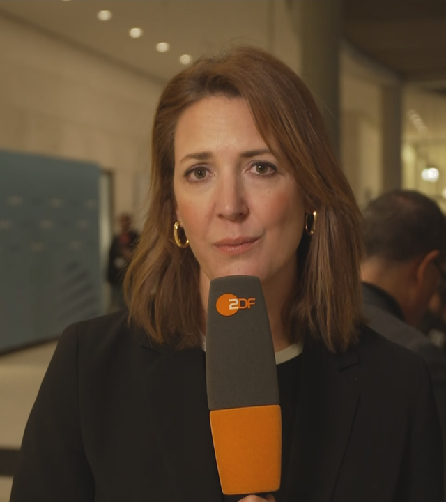 ZDF-Hauptstadtkorrespondentin Andrea Maurer