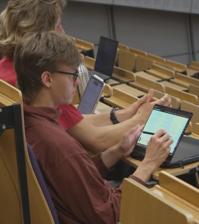 Student in einer Universität