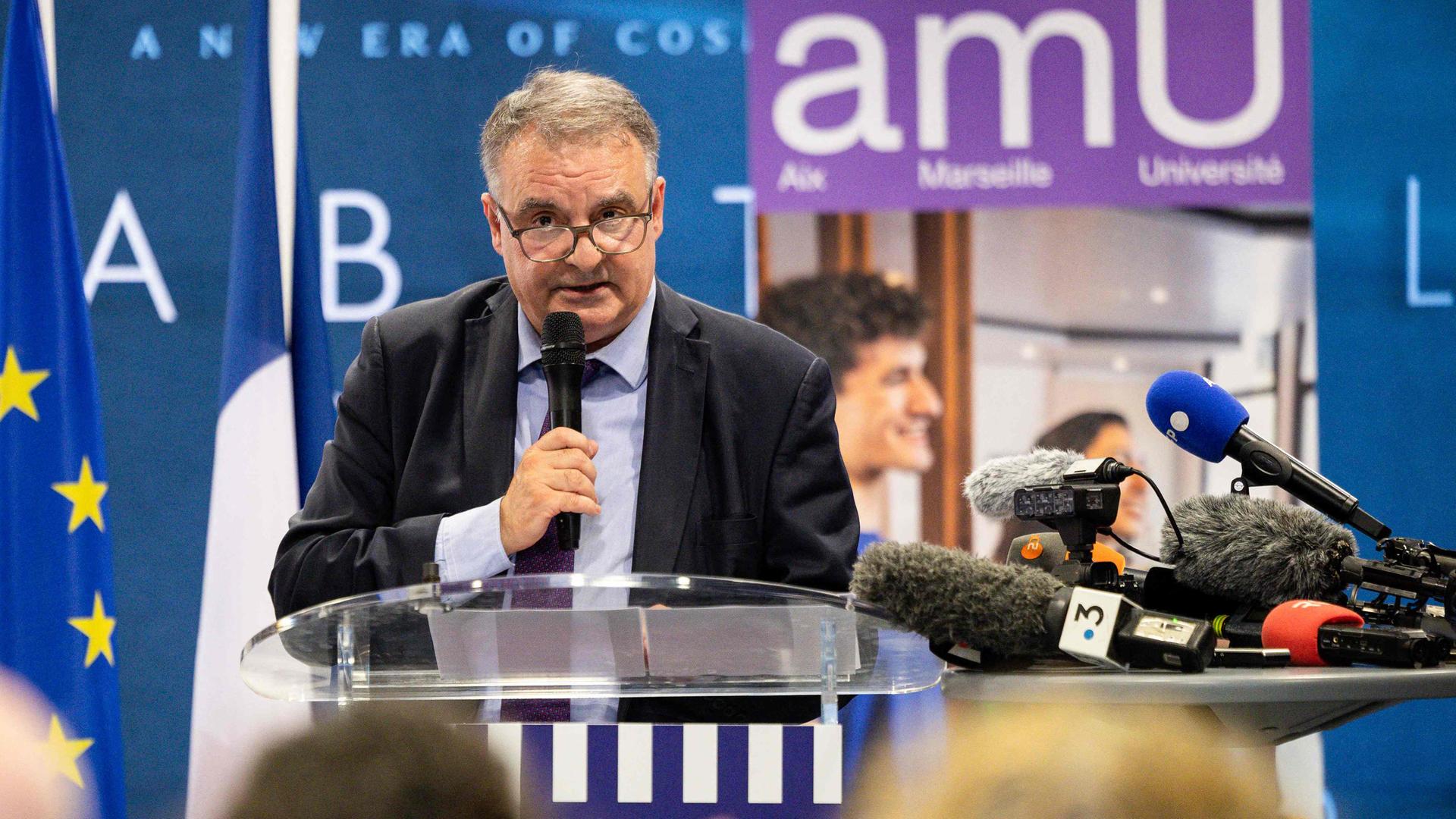 Direktor der Universität Aix-Marseille, Eric Berton