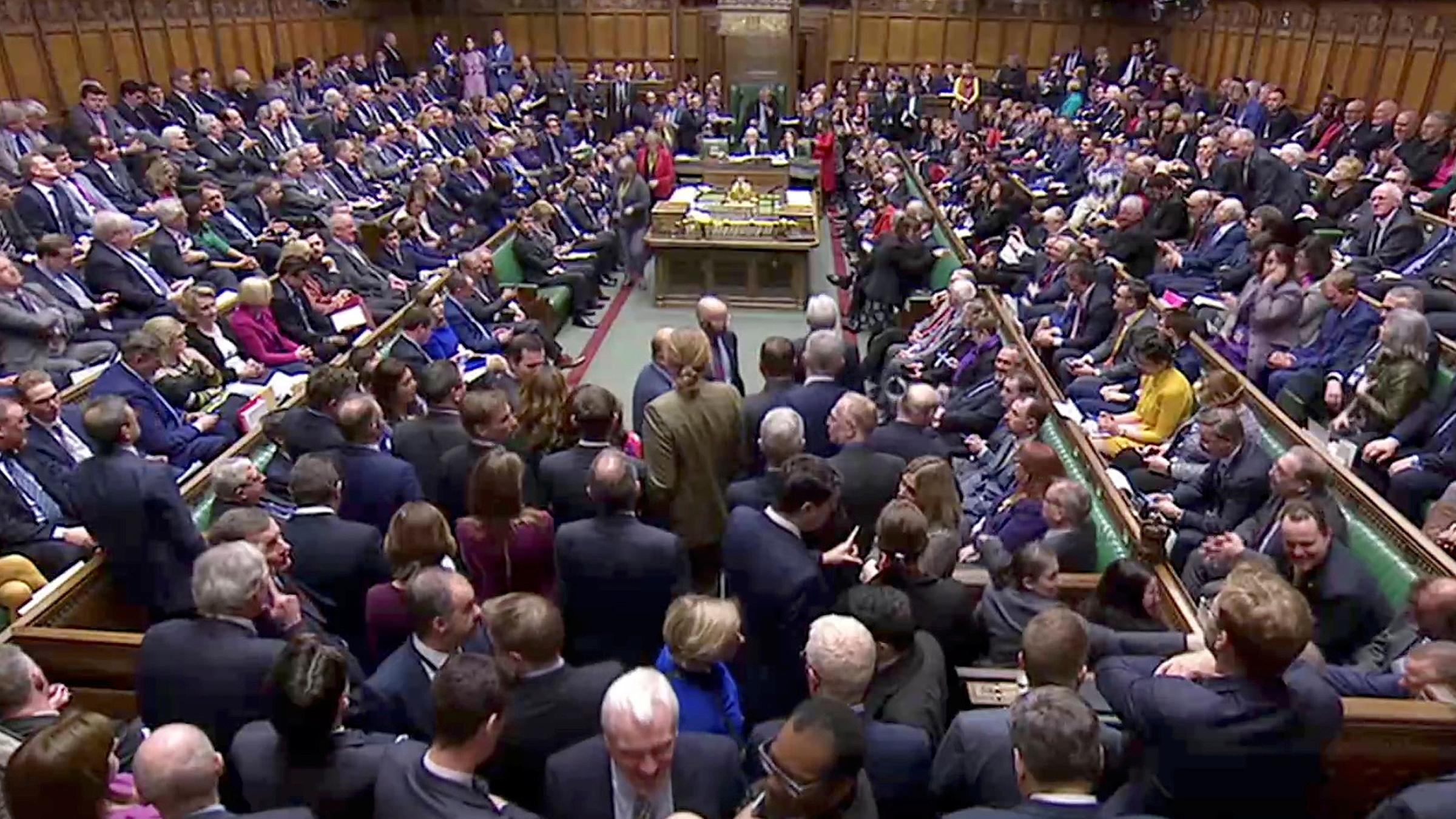 Britische Abgeordnete lehnen Brexit-Abkommen zum zweiten Mal ab