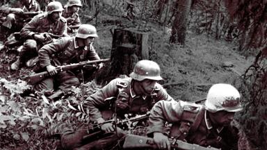 Unternehmen Barbarossa Soldaten in Stellung
