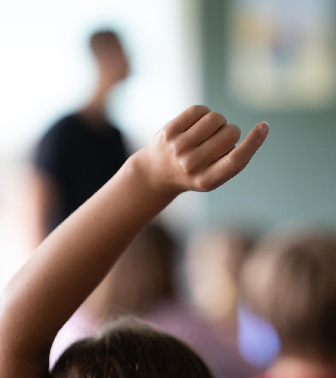 Unterricht an einer Grundschule