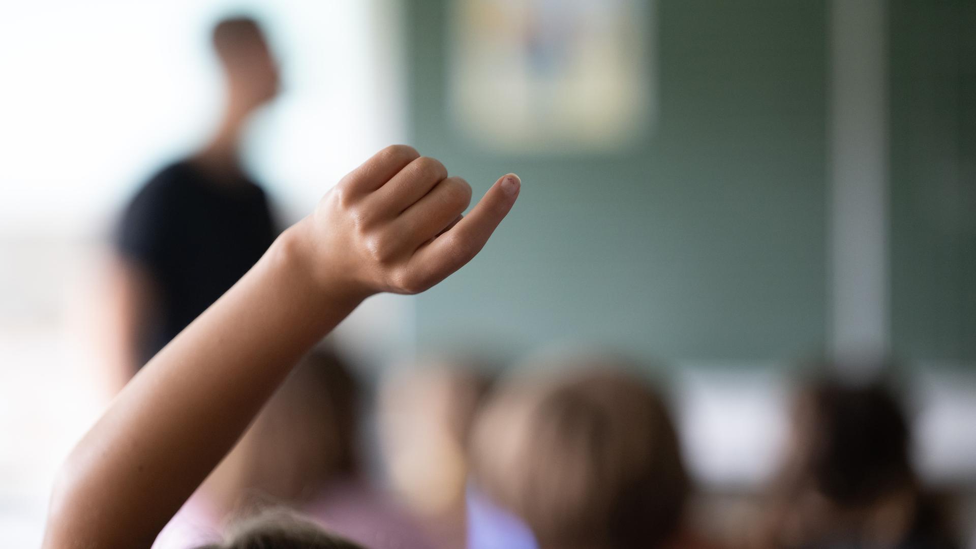 Unterricht an einer Grundschule