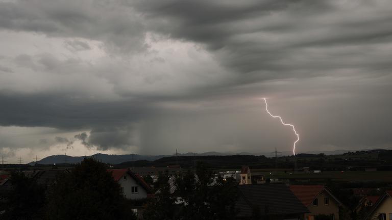 Unwetter ziehen über Bayern