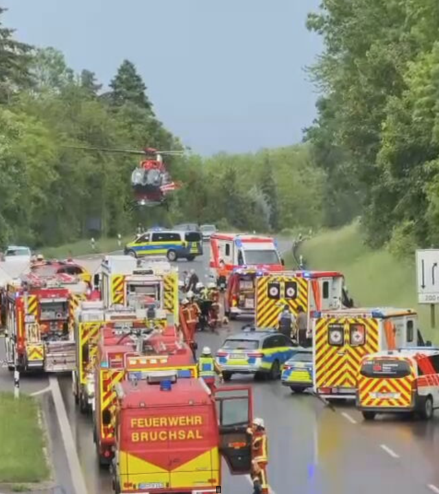 Schwere Gewitter über Deutschland
